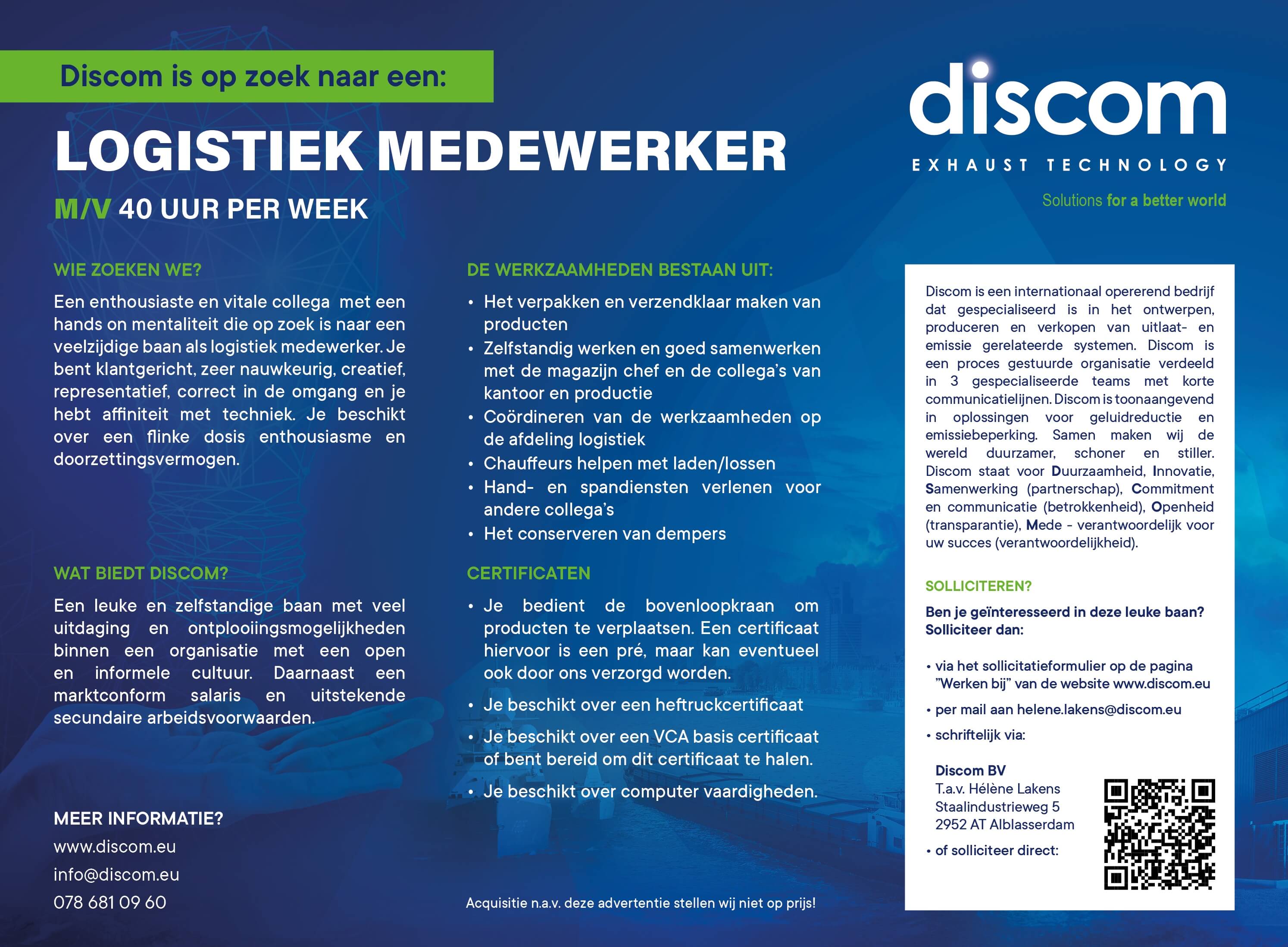 Afbeelding voor: Logistiek medewerker Afbeelding voor: Logistiek medewerker